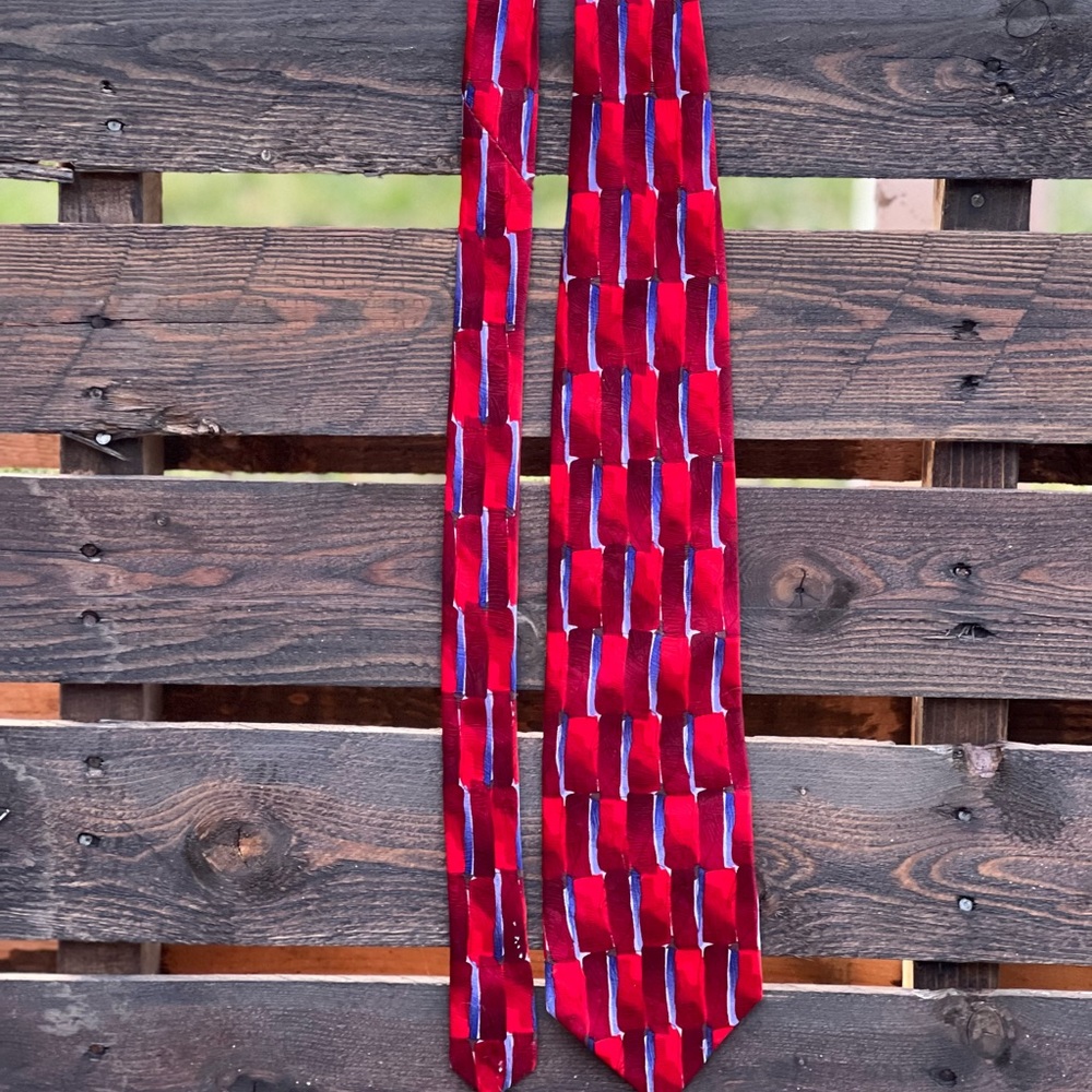Vintage Jerry Garcia Tie.  Scaly Monster and Blue Man Collection Twentytwo.